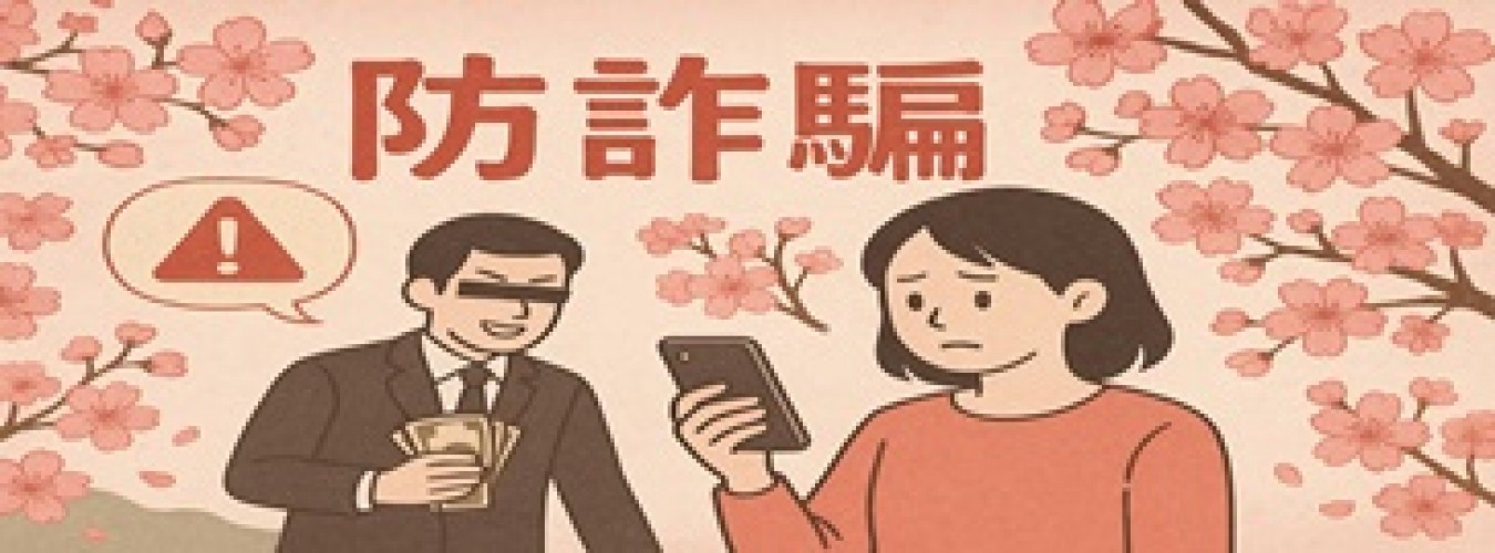 防詐從你我做起，請務必謹慎！