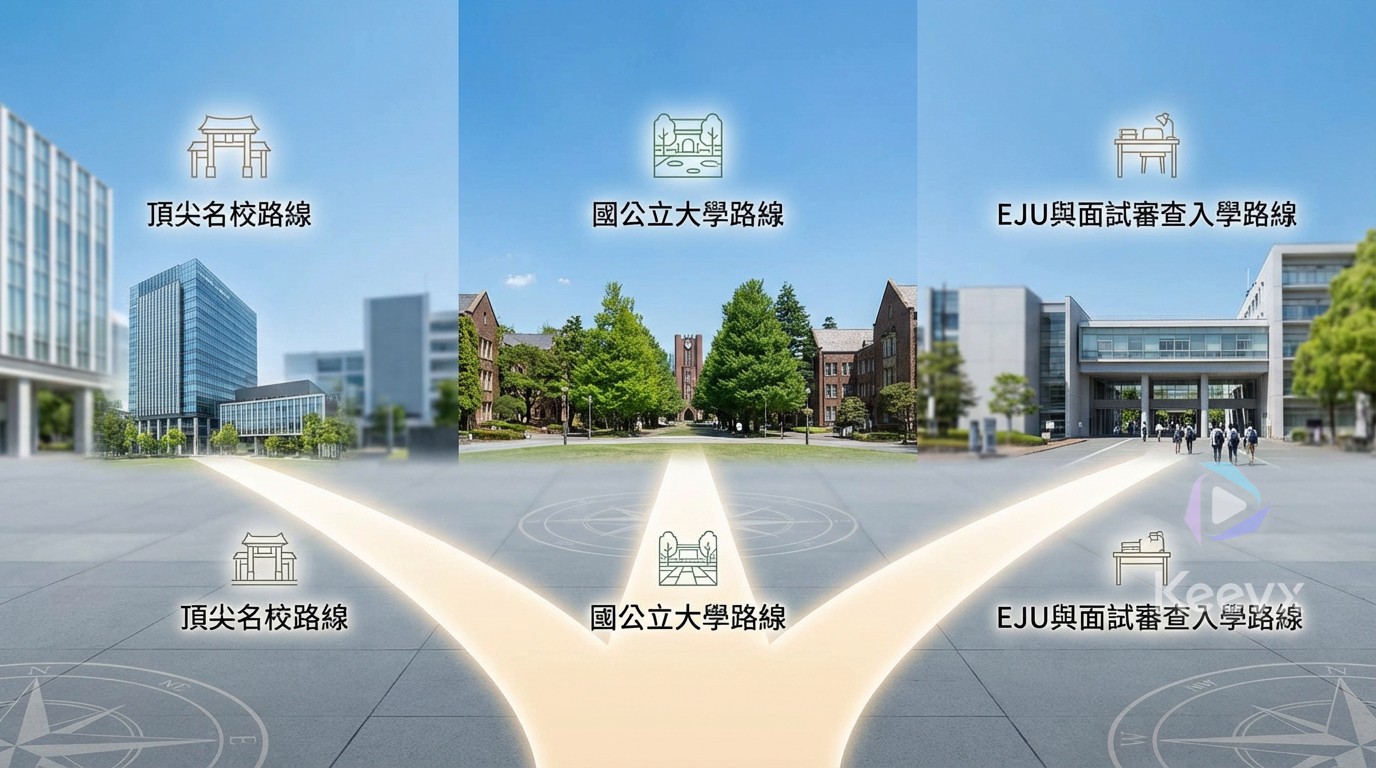 日本大學分級與選校