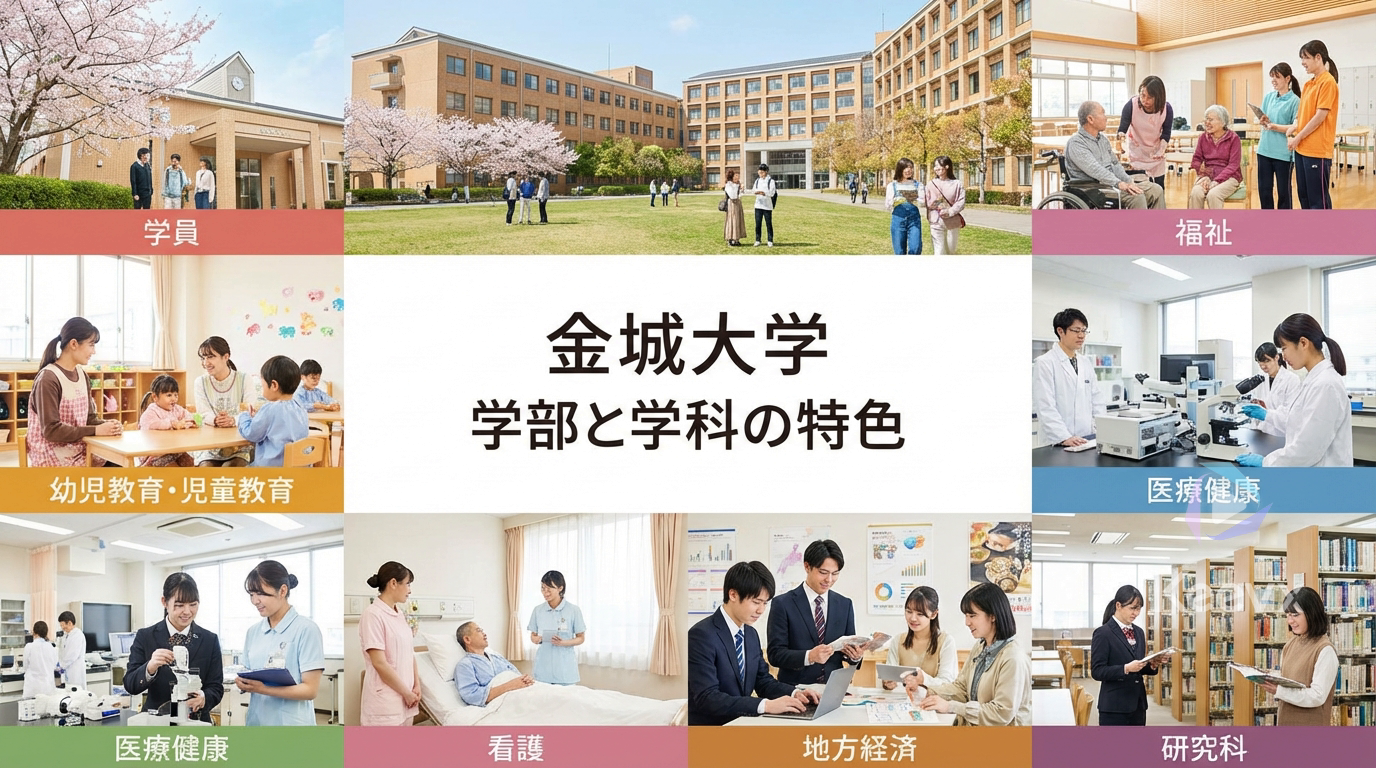 金城大學學部與科系特色