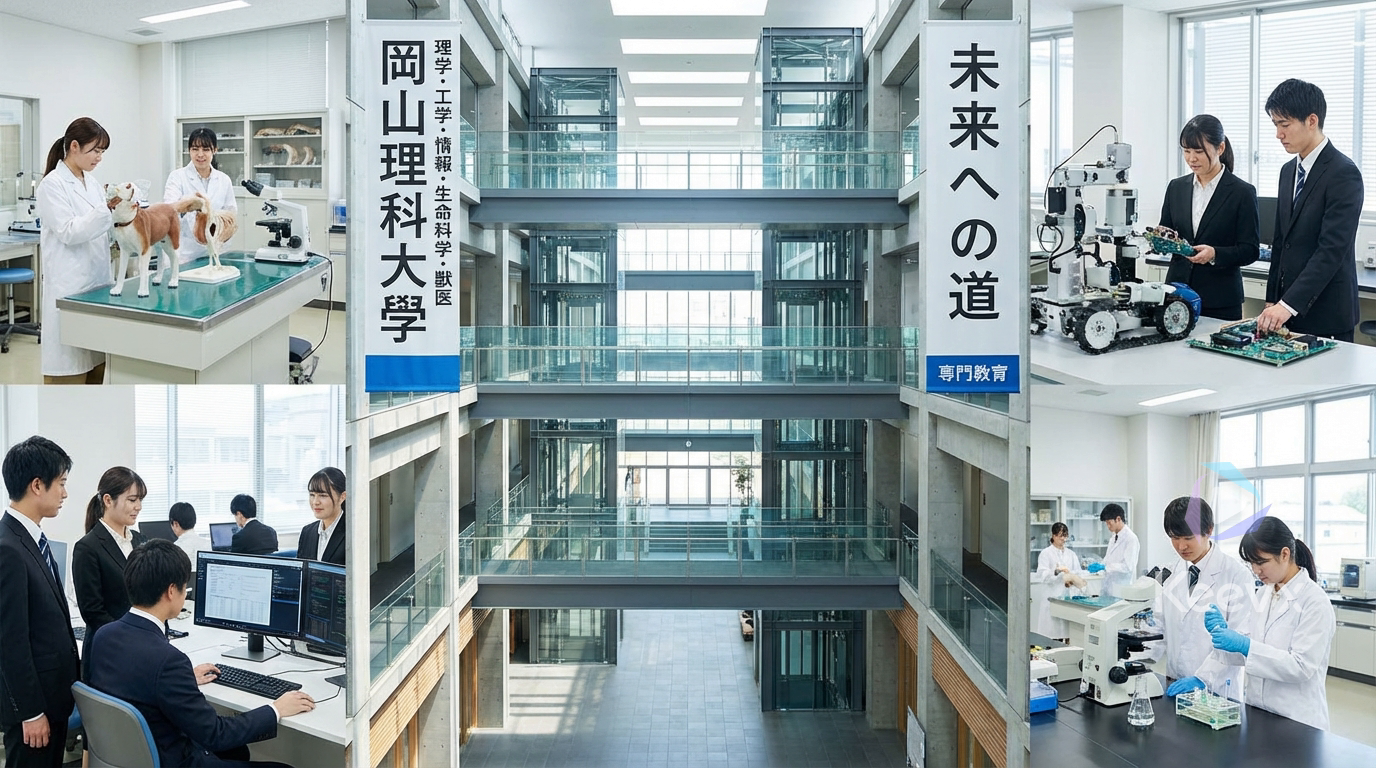 岡山理科大學的升學定位