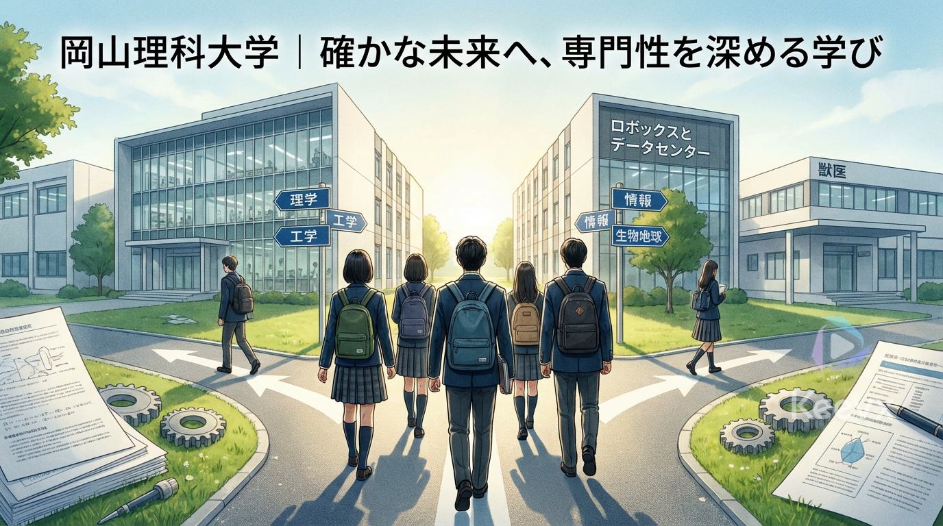 岡山理科大學的升學定位