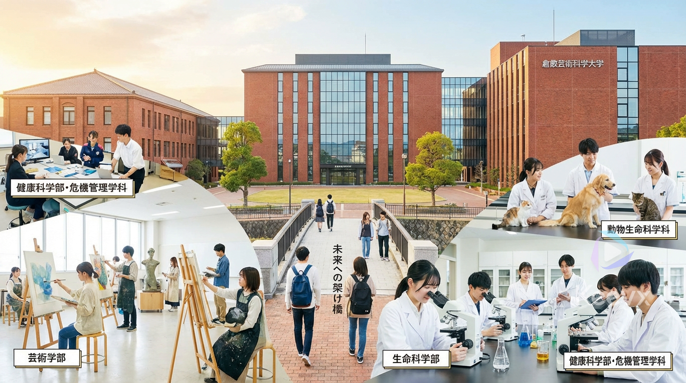 倉敷藝術科學大學的升學定位