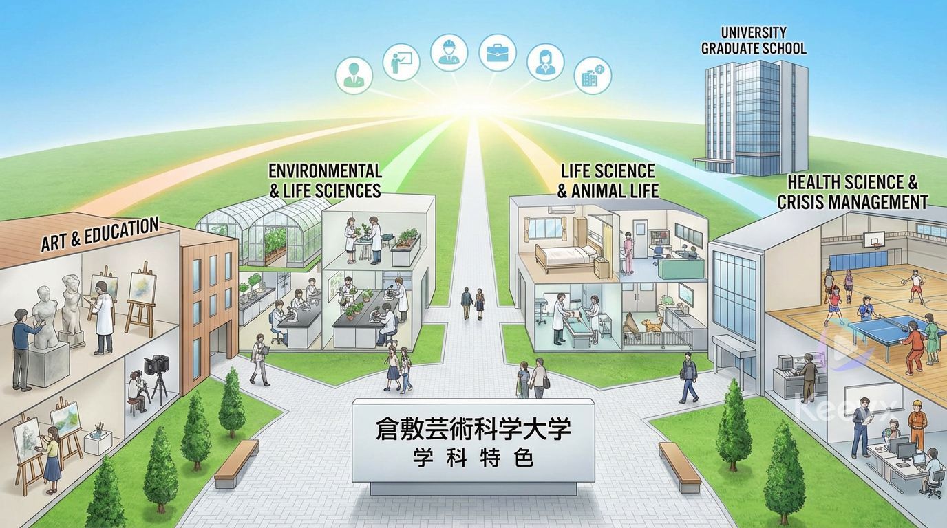 什麼樣的學生適合申請倉敷藝術科學大學？