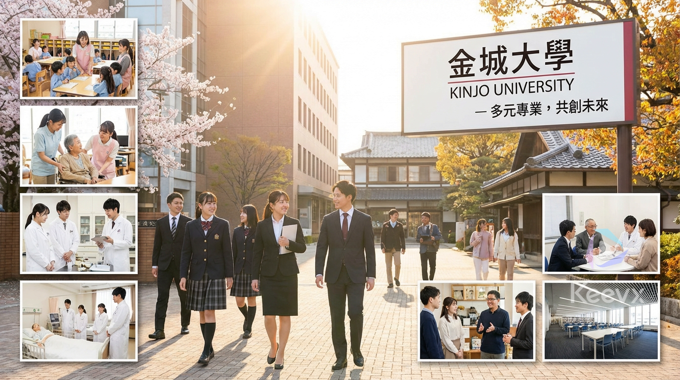 金城大學申請解析｜科系特色、留學生入試與日本大學升學策略