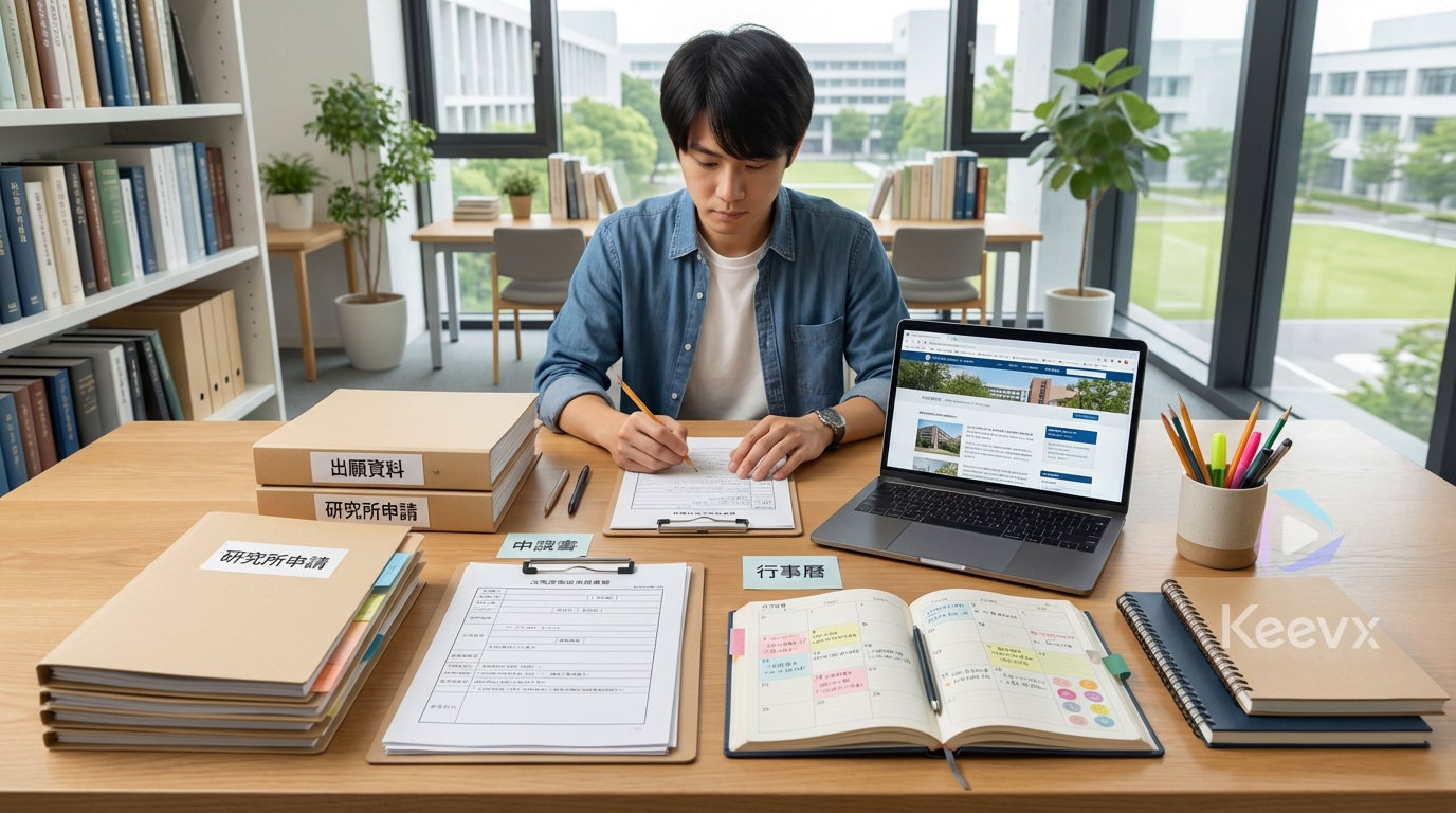 日本研究所選校流程建議