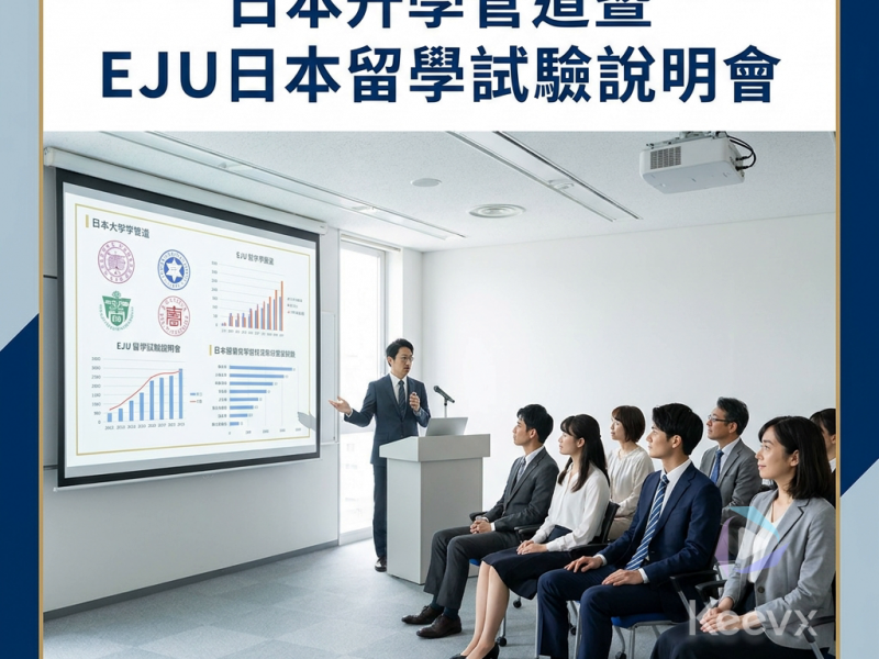 日本升學管道暨 EJU 日本留學試驗說明會｜EJU × 日本大學・大學院申請 × 選校代辦全解析